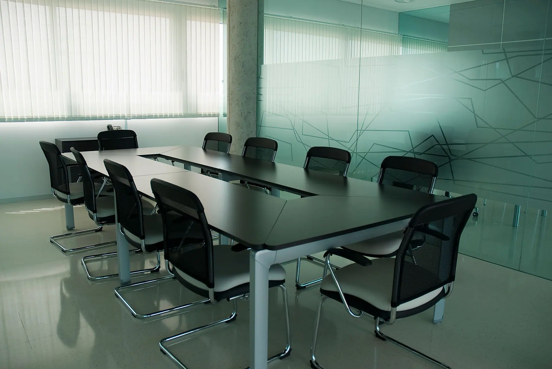 Steelyard Offices, Brampton — interior finishing and millwork detail, view 1 of 2